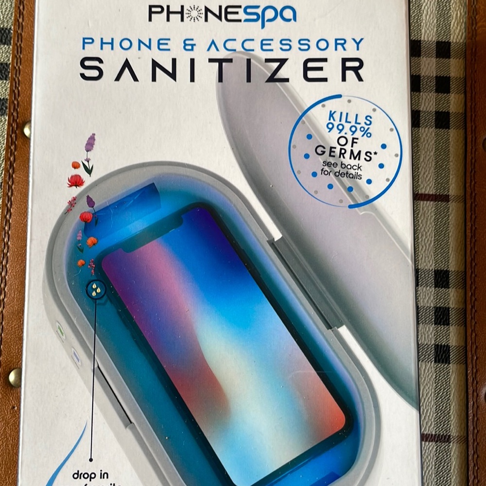 Phone & accessory sanitizer BRANDNEW IN BOX